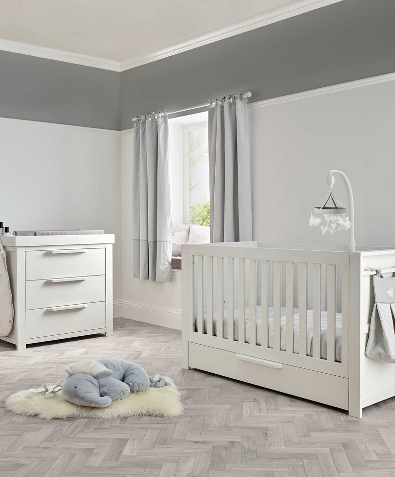 Mamas & Papas Franklin 2 Piece Furniture Set - White Wash