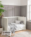 Mamas & Papas Oxford Cot Bed - Pure White