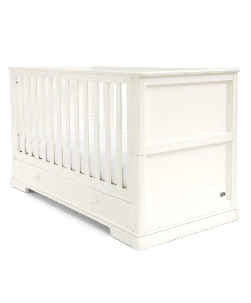 Mamas & Papas Oxford Cot Bed - Pure White