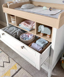 Mamas & Papas Harwell 2 Piece Furniture Set - White/Natural