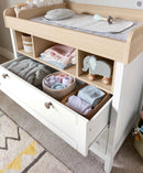 Mamas & Papas Harwell Dresser/Changer - White/Natural