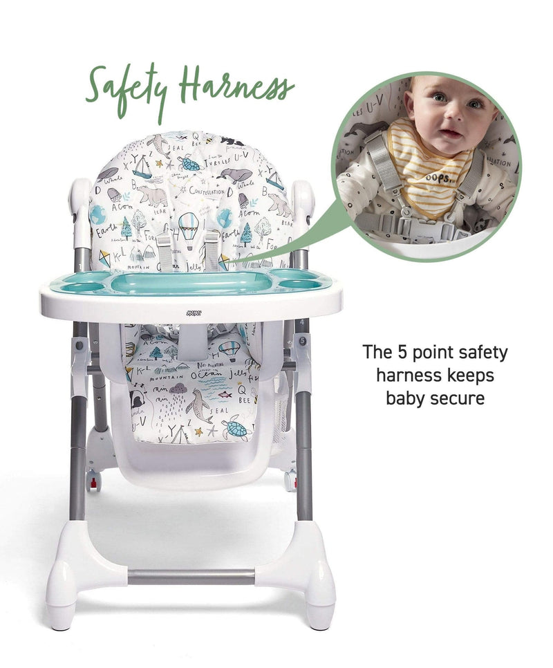 Mamas & Papas Snax Highchair - Happy Planet