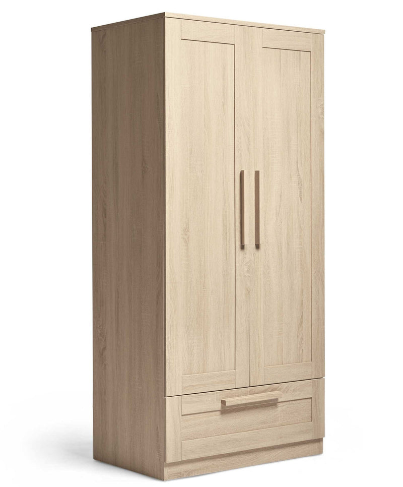 Mamas & Papas Atlas Wardrobe - Light Oak