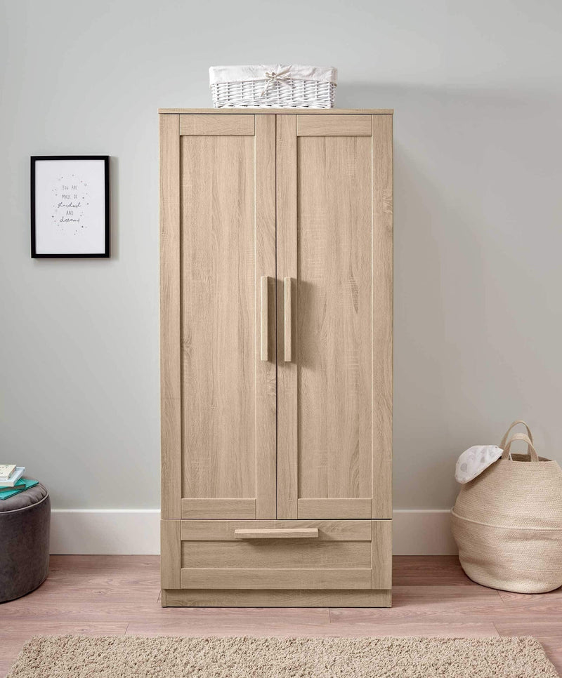 Mamas & Papas Atlas Wardrobe - Light Oak