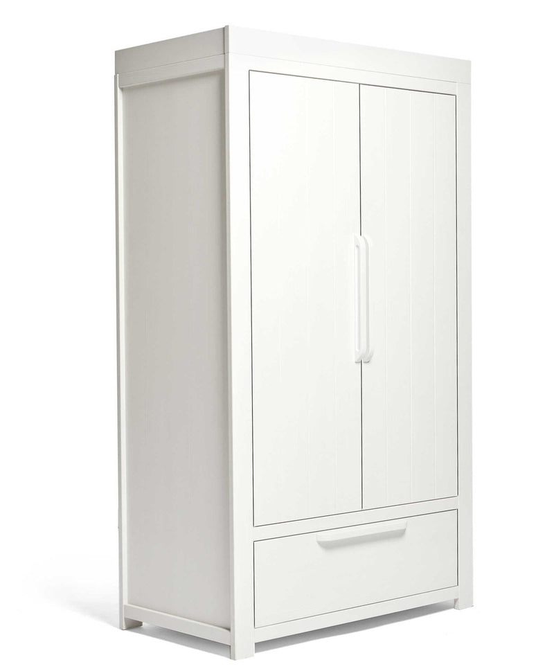 Mamas & Papas Franklin Wardrobe - White Wash