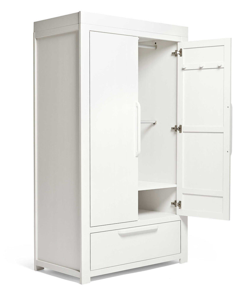 Mamas & Papas Franklin Wardrobe - White Wash