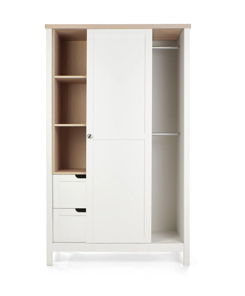 Mamas & Papas Harwell Wardrobe - White/Natural