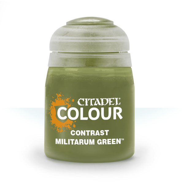 Games Workshop Contrast Paint Militarum Green