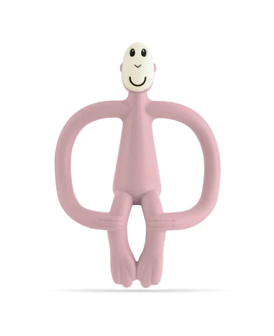 Matchstick Monkey Original Teether - Dusky Pink