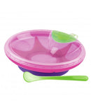 Nuby Warming Bowl with Suction Cup - Assorted Colours