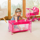 Snuggles Deluxe Doll Travel Cot