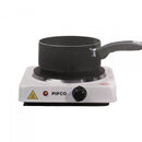 Portable Single Electric Hob - White