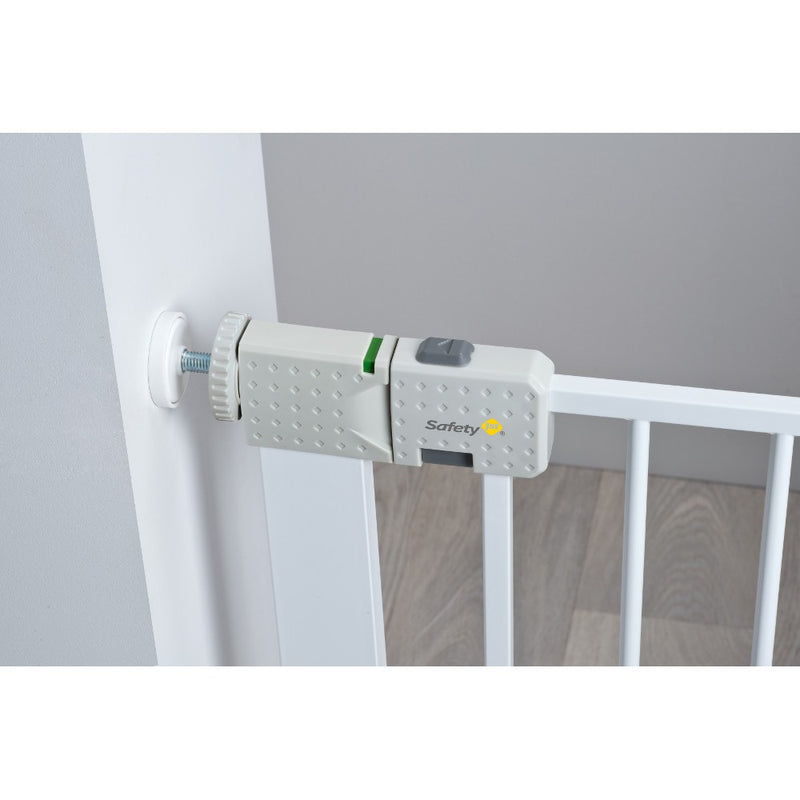 Safety First U-Pressure Fit SimplyClose Safety Gate - White
