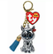 TY Beanie Boo Key Clip - Silver Unicorn