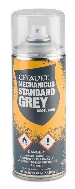 Games Workshop Spray Paint Mechanicus Grey