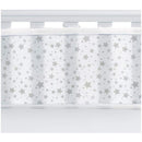 Breathable Baby Four Sided Mesh Cot/Bed Liner - Twinkle Grey Star