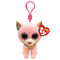 TY Beanie Boo Key Clip - Fiona The Cat